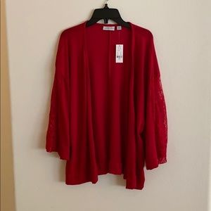 New York and company red jacket